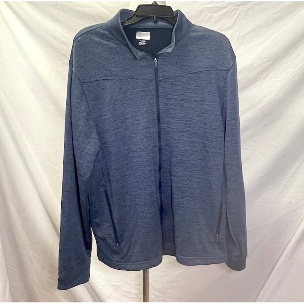 GREG NORMAN‎ Blue Full Zip Jacket Men's Size XL
